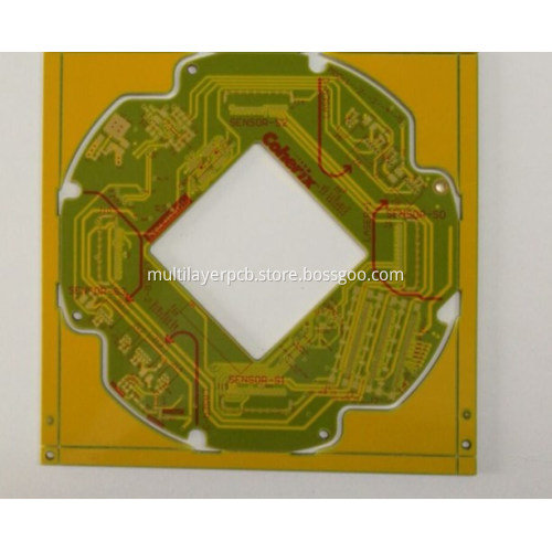 Yellow colour pcb board